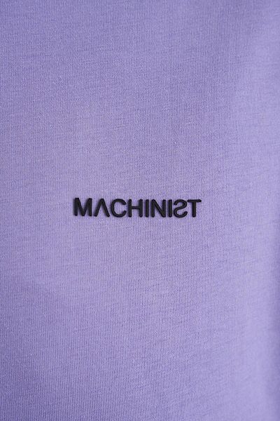 Machinist Relaxed Basic Thin Cotton T-Shirt Lilac