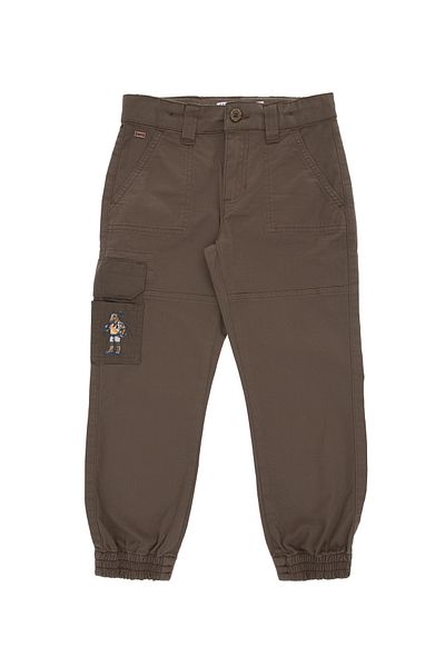U.S. Polo Assn. Boy's Mink Canvas Trousers 50301022-Vr052