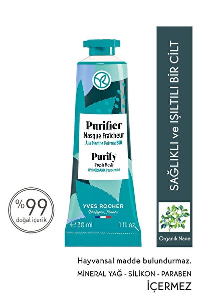 Yves Rocher Arındıran Tazeleyici Maske-30 ml-27628