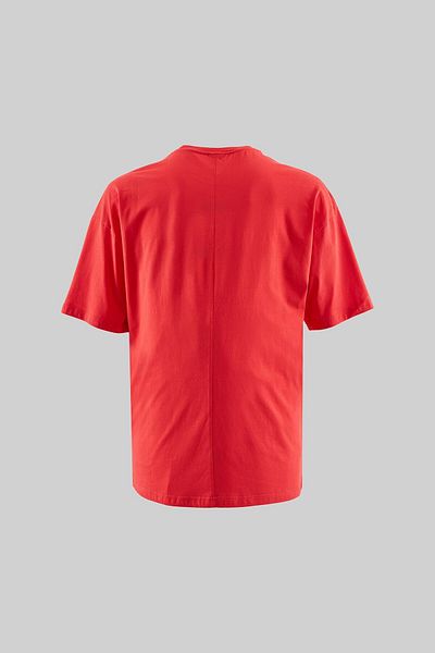 Machinist Ανδρικό μπλουζάκι Basic Super Cotton Oversize Pomegranate