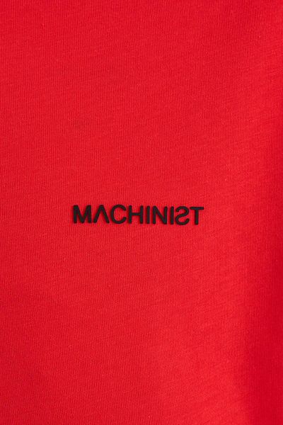 Machinist Relaxed Basic Thin Cotton T-Shirt Pomegranate