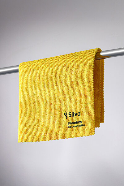 Silva Ultrafiber Premium Çok Amaçlı Bez – Sarı (38x35 cm)