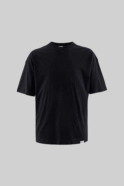 Machinist Ανδρικό μπλουζάκι Basic Super Cotton Oversize μαύρο