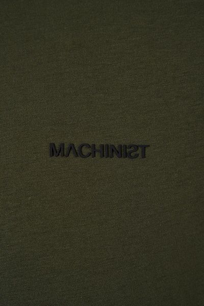 Machinist Relaxed Basic Thin Cotton T-Shirt Dark Khaki