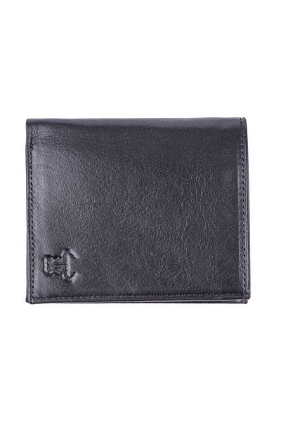 Toro Nero Men's Wallet Made Of Genuine Leather, Black Tower Wallet