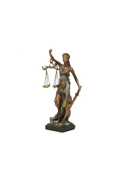 OEM Statuie Reprezentând Justiția 8x28 cm