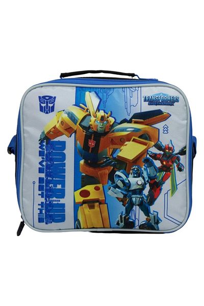 SUNCE Transformers Earthspark Insulated Zipper Closure Lunch Tote 9.05 x 3.54 x 10.63 Inch