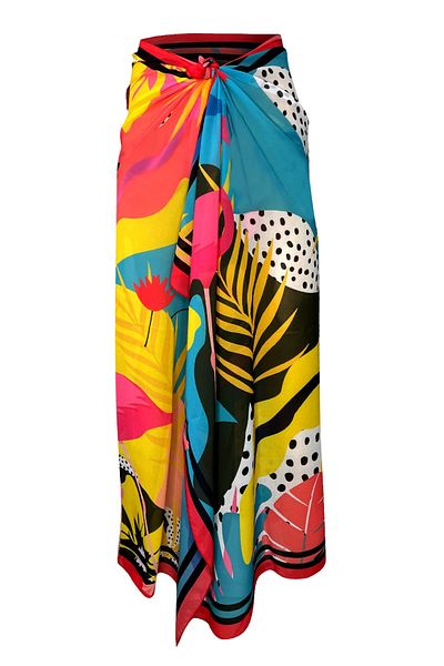 Bolder Shelly Chiffon Flamingo Pareo (150*100 cm)