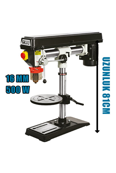 CATPOWER EL ALETLERİ Catpower CAT7226 Radyalli Sütunlu Matkap 16 mm 550W