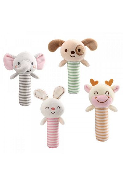Little Cloud Bear-shaped baby rattle