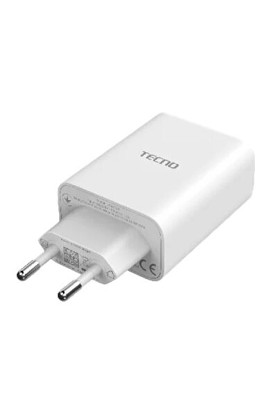 TECNO Yeni Nesil 33W UsbA Süper Hızlı Şarj Cihazı Beyaz U330TEA