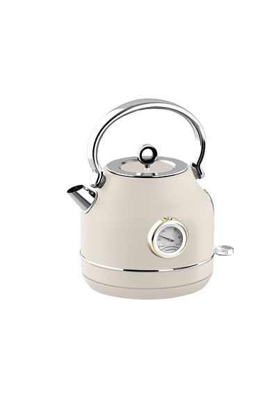 Berlinger Haus Electric Kettle Hot Water Kettle Retro 1.7 L Sahara Collection With Thermometer