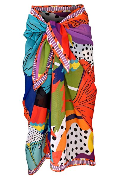 Bolder Shelly Chiffon Cockatoo Pareo (150*100 cm)