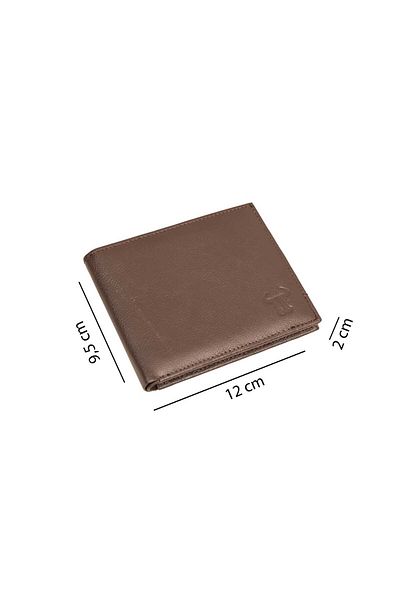 Toro Nero Men's wallet made of brown genuine leather Dodo