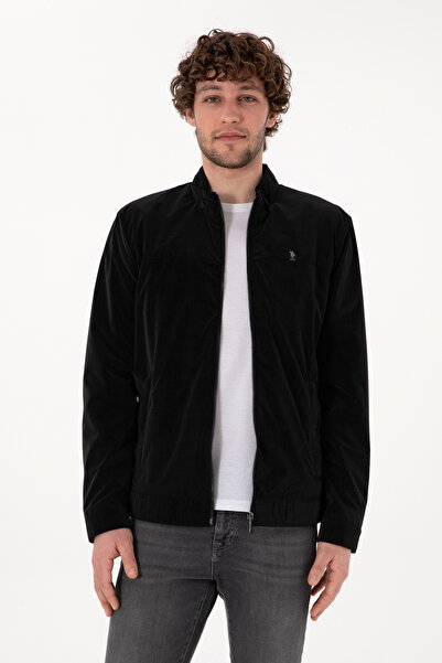 U.S. Polo Assn. Men's Black Leather Jacket 50307416-001