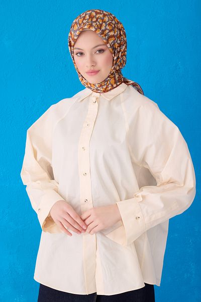 Belli Κασκόλ Pure Silk 4103D (Twill Silk) 90 x 90 Καφέ