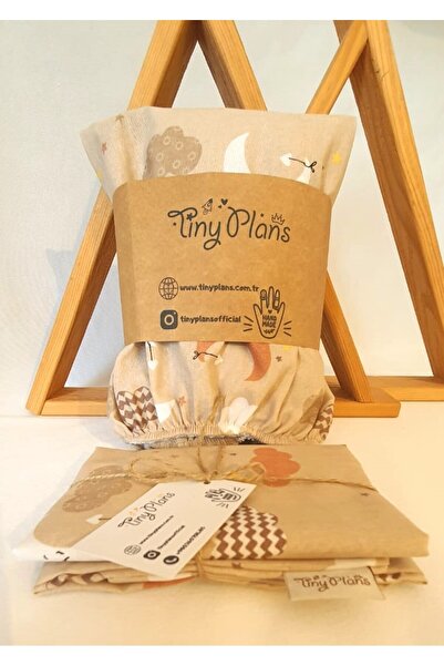 tiny plans Lastikli Bebek -Çocuk Çarşaf Yastık Kılıfı Takımı 40x80 cm
