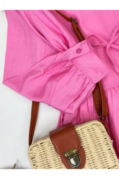 YEDİLALE Nida Skirted Long Sleeve Shirt Suit [Shirt and Skirt Included in Price]