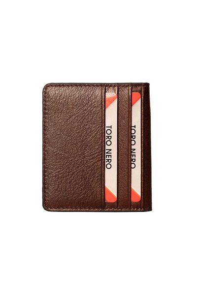 Toro Nero Men's Wallet Made Of Genuine Leather, Brown-navy Blue Emre