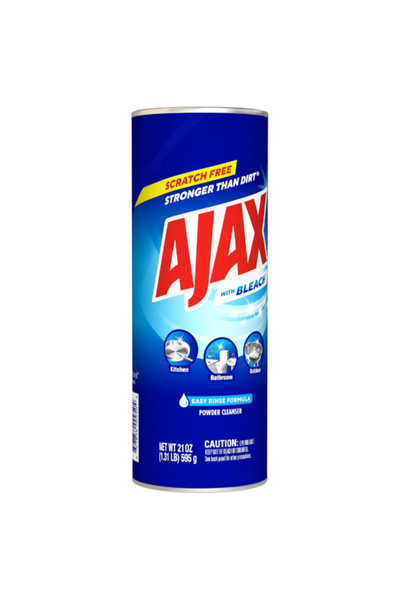 Ajax Easy Rinse Formula Powder Cleanser with Bleach 21 oz
