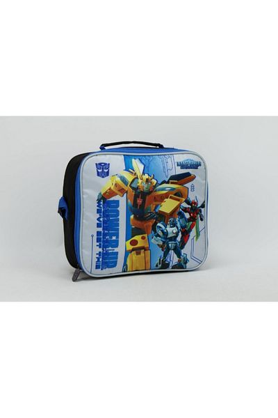 SUNCE Transformers Earthspark Insulated Zipper Closure Lunch Tote 9.05 x 3.54 x 10.63 Inch