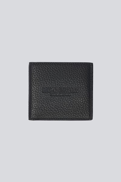 Armani Exchange Men's Logo Dark Blue Card Holder with Interior Compartment Xm000168 Af11931-Ub101