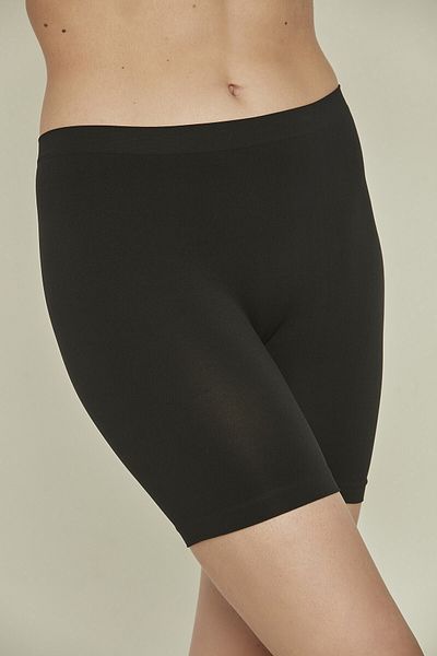 C&City C13003 Damen-Boxershorts mit langem Bein, Schwarz