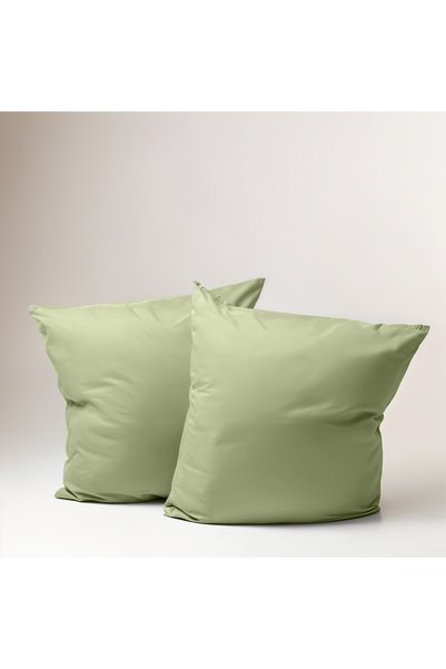 Sabia Soft Touch 100% Cotton 70X70Cm Square Pillowcase & Cushion Cover Set of 2