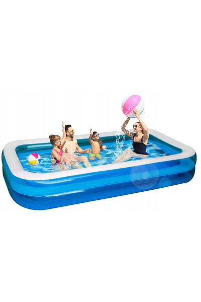 OEM Rectangular inflatable garden pool L35a XXL 305x183x50cm