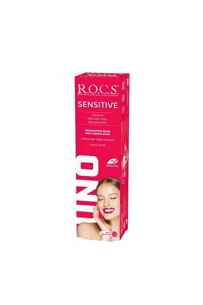 R.O.C.S. Uno Sensitive Special Toothpaste for Sensitive Teeth 60 ml