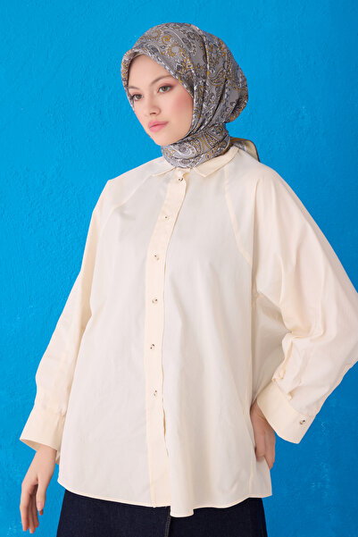 Belli Κασκόλ Pure Silk 4101D (Twill Silk) 90 x 90 Γκρι