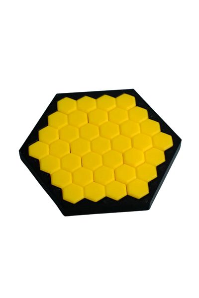 epoksi Bee Honeycomb Brain Teaser Puzzle - Puzzle - Difficult Puzzle