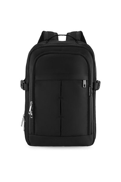 zagatto Hand Luggage Backpack Zagatto®, Black, 40x20x25 cm, 20L, Airline Approved, ZG929
