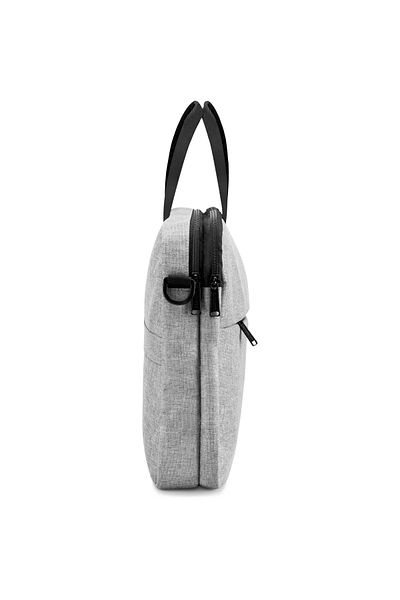 zagatto Laptop Bag ® 15.6", Gray, Waterproof, Trolley Strap, 2 Compartments, Zg871