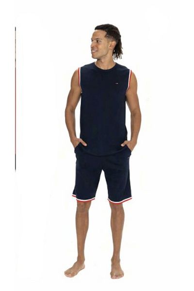 U.S. Polo Assn. Πόλο Ασν. Ανδρικό Σετ Σορτς Πιτζάμα με Στρογγυλό Λαιμό Αμάνικο