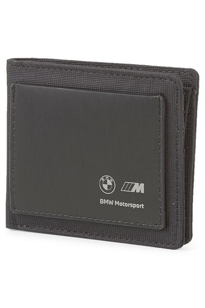 Puma Unisex BMW M Motorsport Small Wallet - Black