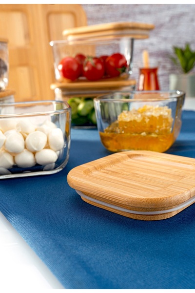 Bambum Enzo 13 Piece Glass Breakfast Set