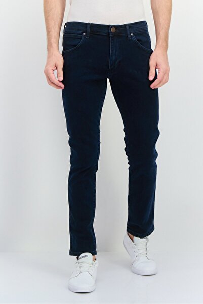 WRANGLER بنطلون جينز رجالي ضيق قابل للتمدد، لون أزرق داكن