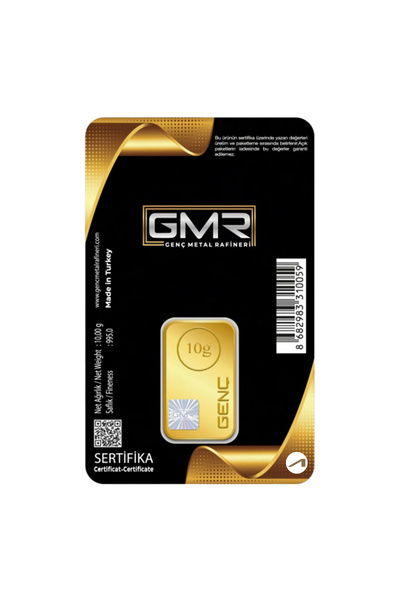 RimaGold 10 gr 24 Ayar GMR Gram Altın