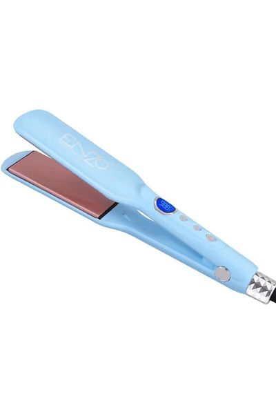 ENZO EN-3215 Professional Hair Straightener Fast Heating Wide Plate Hair Styler Flat IroN-Intl Versi