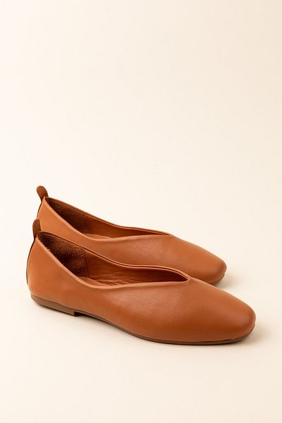 Gondol Genuine Leather Daily Classic Ballerinas Ln.4012