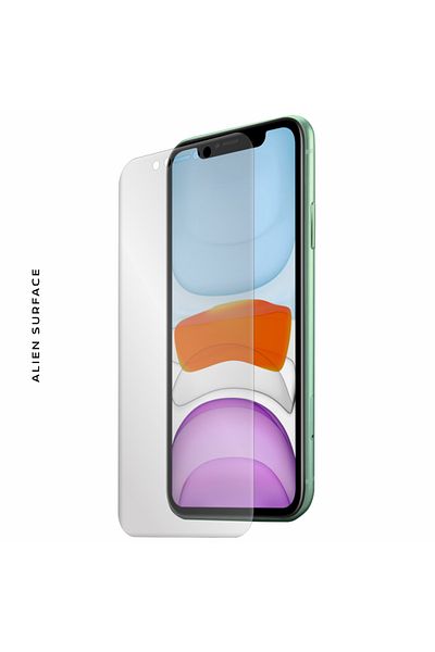 Alien Surface Renewable screen protector compatible with case for Apple iPhone 11
