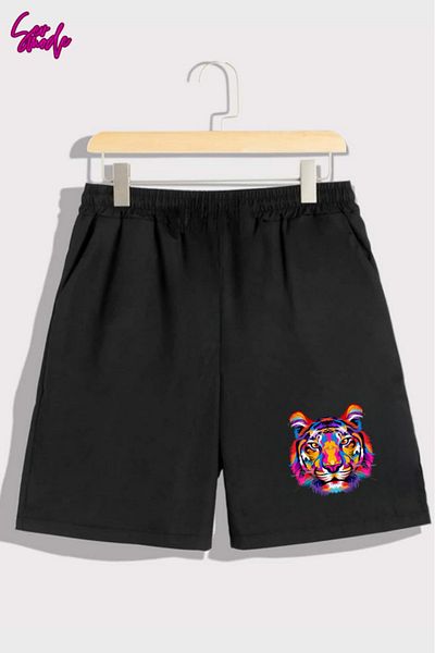 SevMode Σορτς Unisex με στάμπα