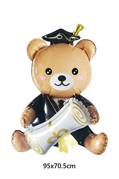 BeySüS Graduation Balloon Diploma Teddy Bear