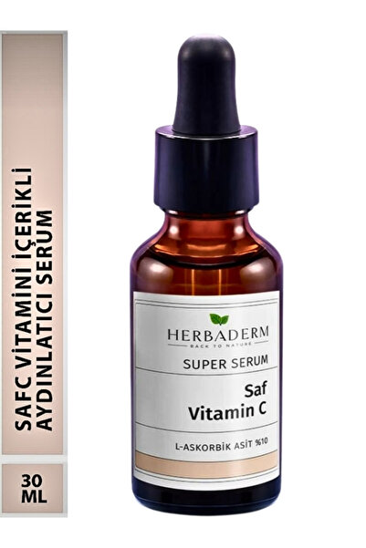 Herbaderm Bio Bariyer Pre/postbiyotik Super Serum 30 ml & Saf Vitamin C Yüz Serumu 30 ml %10 Ascorbic Acid