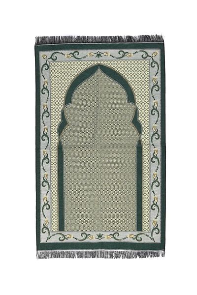 MANASEK Cotton Prayer Mat (Green)