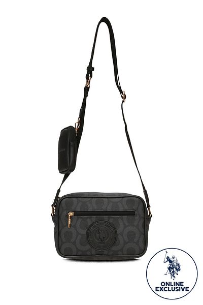U.S. Polo Assn. Geantă de damă cu model negru Us8520