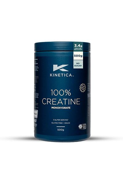 KINETICA 100% Creatine Monohydrate Powder, 147 Servings, Creapure Creatine