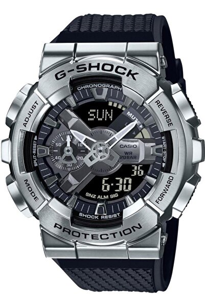 Casio G-Shock Gm-110-1Adr G-Steel Black Color 20 Atm Water Resistant Sport Men's Wristwatch