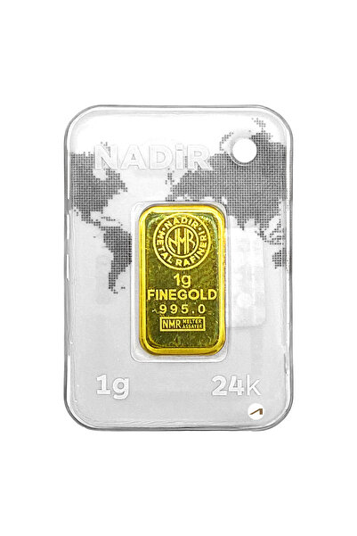 Nadir Gold 1 gr 24 Ayar Nadirgold gram Altın (DİKDÖRTGEN)